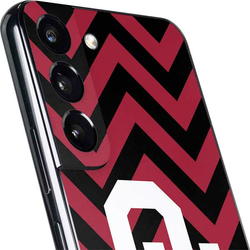 University of Oklahoma Sooners Chevron Galaxy S22 Skin