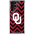 University of Oklahoma Sooners Chevron Galaxy S22 Ultra Clear Case