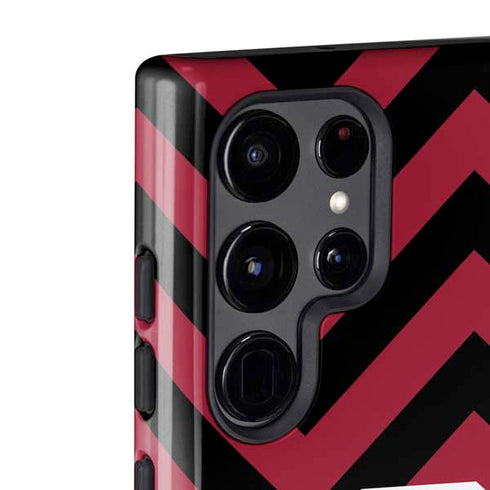 University of Oklahoma Sooners Chevron Galaxy S22 Ultra Pro Case