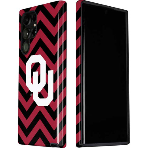 University of Oklahoma Sooners Chevron Galaxy S22 Ultra Pro Case