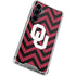 University of Oklahoma Sooners Chevron Galaxy S23 FE Clear Case