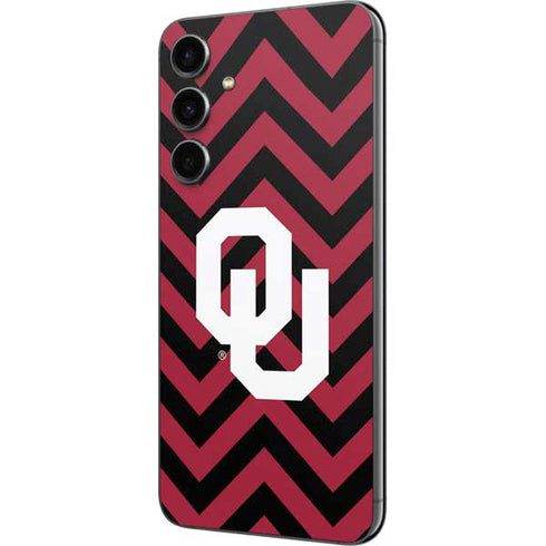 University of Oklahoma Sooners Chevron Galaxy S23 FE Skin