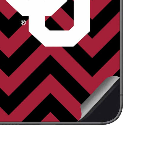 University of Oklahoma Sooners Chevron Galaxy S23 FE Skin