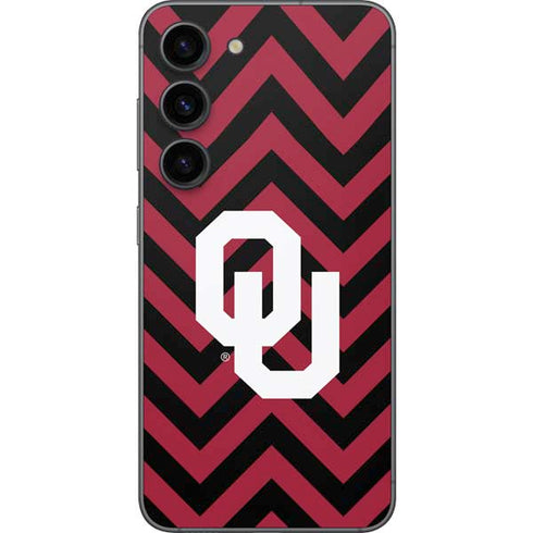 University of Oklahoma Sooners Chevron Galaxy S23 Skin