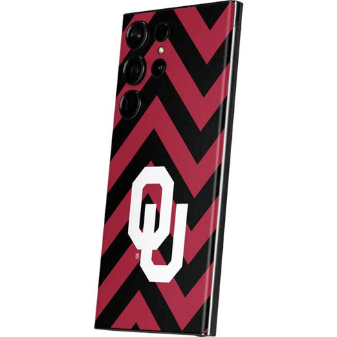 University of Oklahoma Sooners Chevron Galaxy S23 Ultra Skin