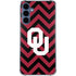 University of Oklahoma Sooners Chevron Galaxy S24 Clear Case
