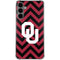 University of Oklahoma Sooners Chevron Galaxy S24 Plus Clear Case
