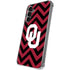 University of Oklahoma Sooners Chevron Galaxy S24 Plus Clear Case