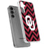 University of Oklahoma Sooners Chevron Galaxy S24 Plus Clear Case