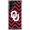 University of Oklahoma Sooners Chevron Galaxy S24 Ultra Clear Case