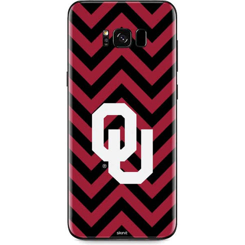 University of Oklahoma Sooners Chevron Galaxy S8 Plus Skin