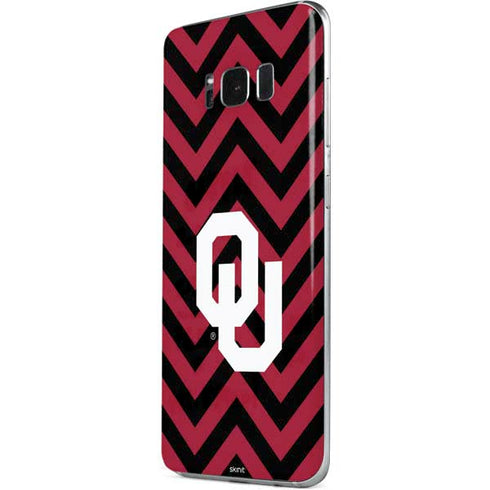 University of Oklahoma Sooners Chevron Galaxy S8 Plus Skin