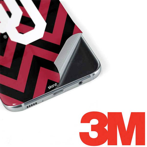 University of Oklahoma Sooners Chevron Galaxy S8 Plus Skin