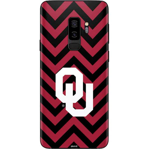 University of Oklahoma Sooners Chevron Galaxy S9 Plus Skin