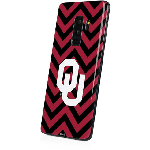 University of Oklahoma Sooners Chevron Galaxy S9 Plus Skin