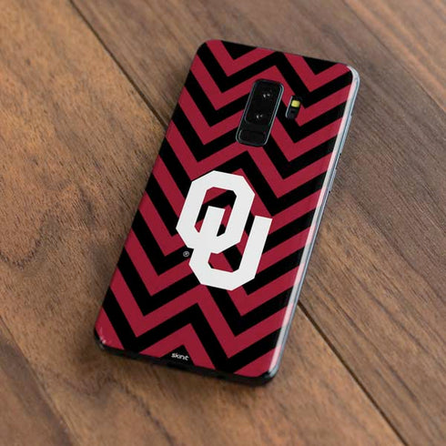 University of Oklahoma Sooners Chevron Galaxy S9 Plus Skin