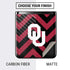 University of Oklahoma Sooners Chevron Galaxy Z Flip Skin