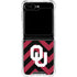 University of Oklahoma Sooners Chevron Galaxy Z Flip5 5G Clear Case