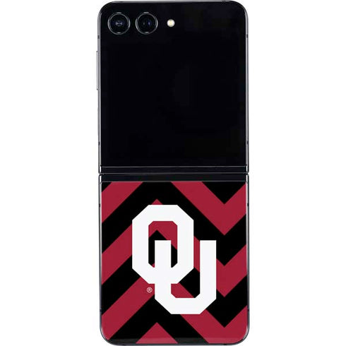 University of Oklahoma Sooners Chevron Galaxy Z Flip5 5G Skin