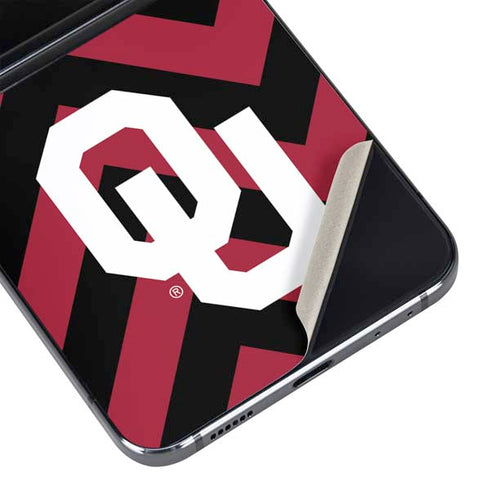 University of Oklahoma Sooners Chevron Galaxy Z Flip5 5G Skin