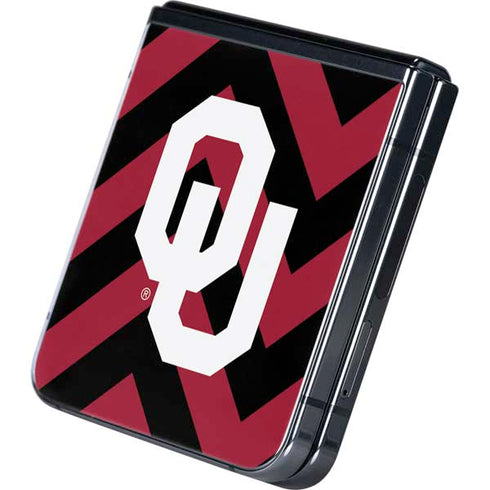 University of Oklahoma Sooners Chevron Galaxy Z Flip5 5G Skin