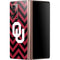 University of Oklahoma Sooners Chevron Galaxy Z Fold2 5G Skin