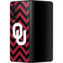 University of Oklahoma Sooners Chevron Galaxy Z Fold3 5G Skin