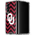 University of Oklahoma Sooners Chevron Galaxy Z Fold4 5G Clear Case
