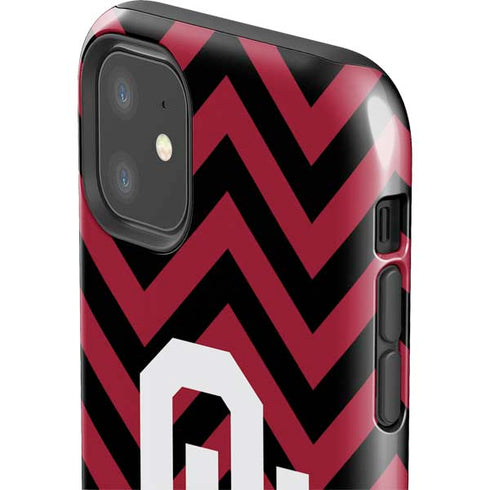 University of Oklahoma Sooners Chevron iPhone 11 Impact Case