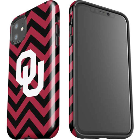 University of Oklahoma Sooners Chevron iPhone 11 Impact Case