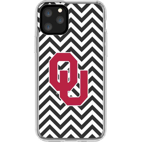 University of Oklahoma Sooners Chevron iPhone 11 Pro Clear Case