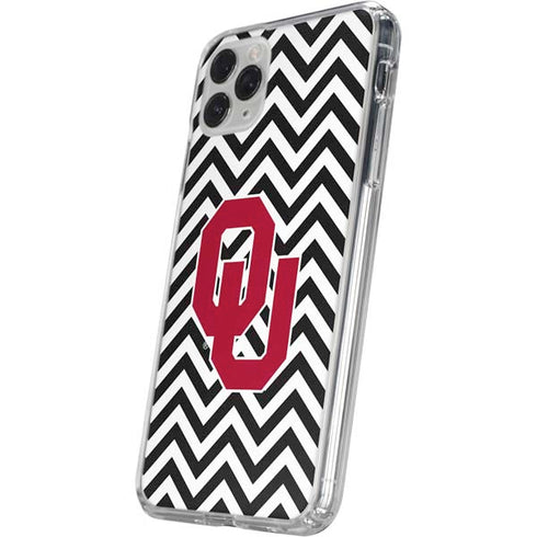 University of Oklahoma Sooners Chevron iPhone 11 Pro Clear Case