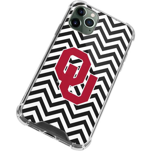 University of Oklahoma Sooners Chevron iPhone 11 Pro Max Clear Case