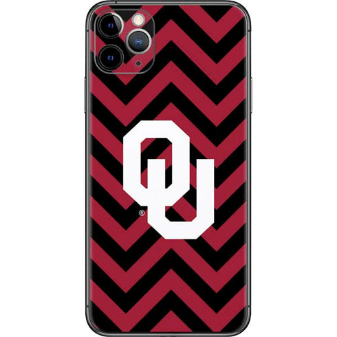 University of Oklahoma Sooners Chevron iPhone 11 Pro Max Skin