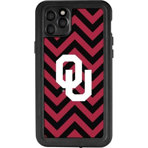 University of Oklahoma Sooners Chevron iPhone 11 Pro Max Waterproof Case
