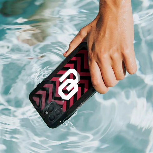 University of Oklahoma Sooners Chevron iPhone 11 Pro Waterproof Case
