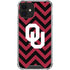 University of Oklahoma Sooners Chevron iPhone 12 Clear Case