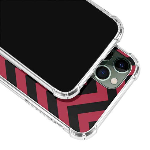 University of Oklahoma Sooners Chevron iPhone 12 Pro Clear Case