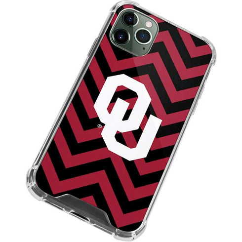 University of Oklahoma Sooners Chevron iPhone 12 Pro Max Clear Case