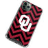 University of Oklahoma Sooners Chevron iPhone 12 Pro Max Clear Case