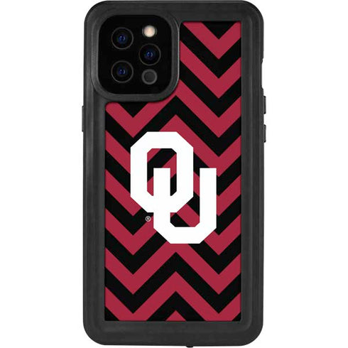 University of Oklahoma Sooners Chevron iPhone 12 Pro Max Waterproof Case