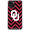University of Oklahoma Sooners Chevron iPhone 13 Clear Case
