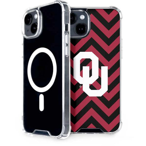 University of Oklahoma Sooners Chevron iPhone 13 MagSafe Case