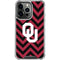 University of Oklahoma Sooners Chevron iPhone 13 Pro Clear Case