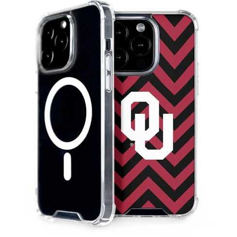 University of Oklahoma Sooners Chevron iPhone 13 Pro MagSafe Case