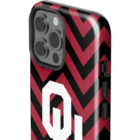 University of Oklahoma Sooners Chevron iPhone 13 Pro Max Impact Case