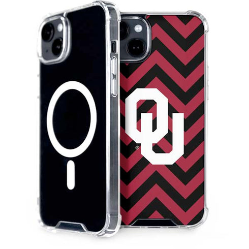University of Oklahoma Sooners Chevron iPhone 14 MagSafe Case