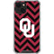 University of Oklahoma Sooners Chevron iPhone 14 Plus Clear Case
