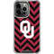 University of Oklahoma Sooners Chevron iPhone 15 Pro Clear Case