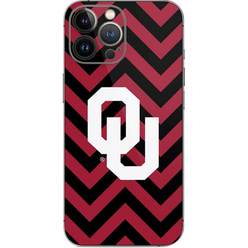 University of Oklahoma Sooners Chevron iPhone 14 Pro Max Skin